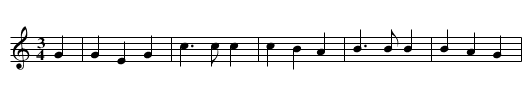 Fätemyrsvalsen - staff notation