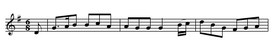 Father Fielding's Favourite (jig) 1004 - staff notation