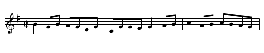 Father Kelly's (#1) - staff notation