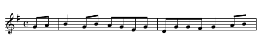 Father Kelly's No. 1 - staff notation