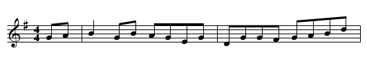 Father Kelly's Reel - staff notation