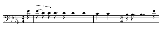 Father, Sing to Me - staff notation