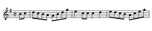 Father Walsh's Hornpipe - staff notation