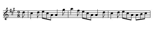 Favorite Dram, The - staff notation