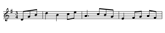 Favourite Ballad from Robin Hood, A - staff notation
