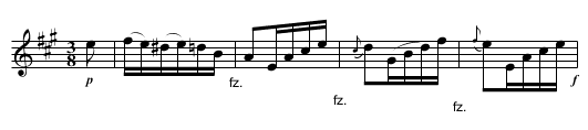 FAVOURITE FRENCH WALTZ - staff notation