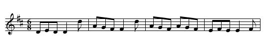 Favourite or Dream - staff notation