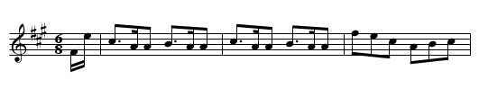 Favourite, The - staff notation