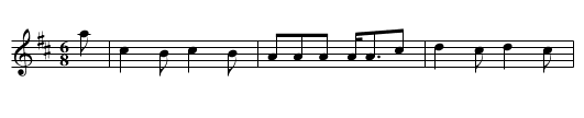 Fear na bracha - staff notation