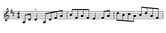 Fearghal Ó Gadhra - staff notation