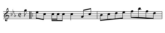 Feet Washing, The - staff notation