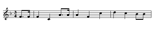Feierabend (103), S. 255 - staff notation