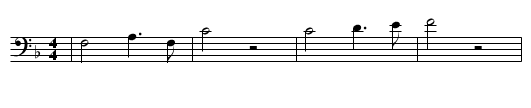 FEINDE RINGSUM - staff notation
