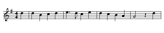 Feinslieb von Flandern - staff notation