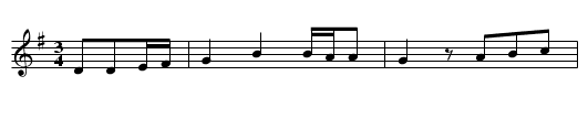 FELDEINWAERTS FLOG EIN VOEGELEIN - staff notation