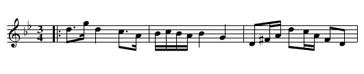 Felgubben - staff notation