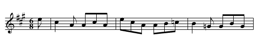 Felix the Wrestler - staff notation