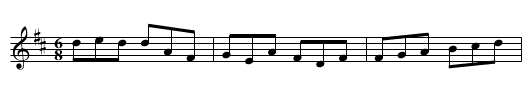Female Rake. JaW.024, The - staff notation