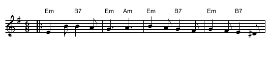 Female Saylor   [Em], the  - staff notation
