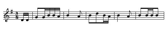 Fenstergang (Band 1), S. 200 - staff notation