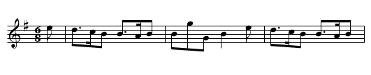 Fenwick O Bywell (play as 3/8 waltz) - staff notation