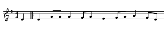 Fer Lyskerys [1] - staff notation