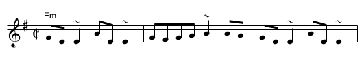 Fermoy Lasses, The - staff notation