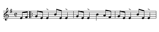 Fermoy Lasses, The - staff notation