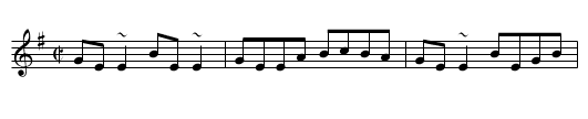 Fermoy Lasses, The - staff notation