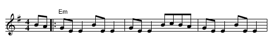 Fermoy Lasses, The - staff notation