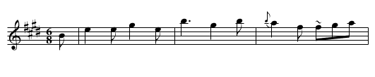 Fertish Hill, The - staff notation