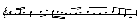 Ffarwel Trwy'r Pwll - staff notation