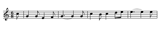 Ffelena - staff notation