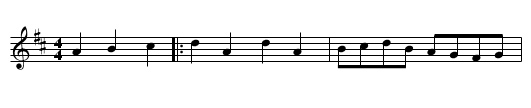 Fiddler's Dram - staff notation