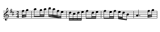 Fiddler's Heaven [2], The - staff notation