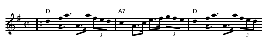 fiddlers joy - staff notation
