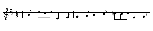 Fiery Clock Face - staff notation