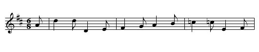 Fiery Clockface - staff notation