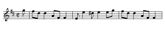 Fife Hunt. RH.423, The - staff notation