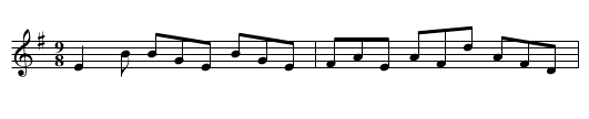 Fig for a Kiss [2], A - staff notation