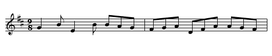 Fig for a Kiss, A - staff notation