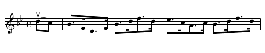 Fijiyama -- Hornpipe - staff notation