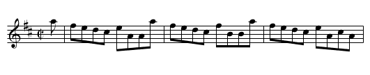 Fill the Stoup - staff notation
