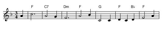 Filoro #3 - staff notation