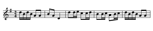 Finale [1], La - staff notation