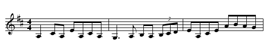 Finbar Dwyer's - staff notation