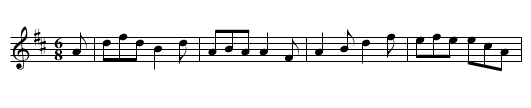 Finbarr's Jig - staff notation