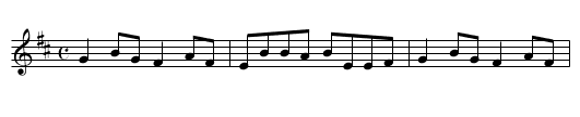 Finea Hunt - staff notation