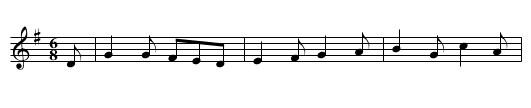 Finelia - staff notation