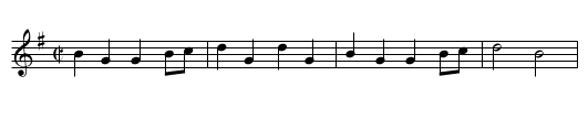 Fingalian's Dance, The - staff notation